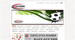 Desktop Screenshot of century-sport.com